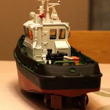 Damen Stan Tug 1606 1:72 RC Tugboat Model Ship 230mm(9") DIY Assembly Kit for Adults - Collectible Hobby Gift