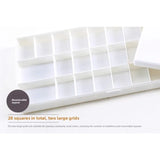 AOOKMIYA 28 Grid Color Box Watercolor Flip Palette Special Student Painting Professional Art Color Supplies  AOOKMIYA.COM