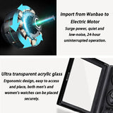 Luxury 8 Slots Watch Winders Automatic Rotator Motor Mechanical Wrist Watches Winding Device 5 Epitopes Men Watch Storage Boxes