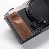 Durable Wooden Hand Grip L Holder For Panasonic S9 Camera with Quick Release L Plate Bracket Holder Ultra light with alloy base