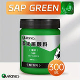 AOOKMIYA Marie's 1pc 100/300ml 3.38 oz/10.1 oz Sap Green Acrylic Paint,Acrylic Pigment for Wood,Rock,Painting Enthusiasts for Adults