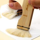 AOOKMIYA Flat Head Brush Squirrel Hair Wool Watercolor Brush Portable Art Students Special Chinese Painting Pigment Brush Art Supplies