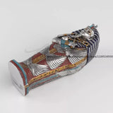 AOOKMIYA Creative Handicrafts Egyptian Coffin Totems Filled With Kings And Mummies Gift Home Ornaments
