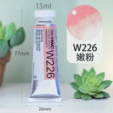 AOOKMIYA Japan Holbein Artist Transparent Watercolor Paint 15ml/0.5oz Tube Student/artist Professional Painting Art Supplies