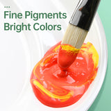 AOOKMIYA Marie's Gouache Paint Set,12/18/24/36 Colors x 12ml,0.4fl oz Tubes,Water-Based Pigment for Canvas,Crafts,Painting for Adults