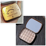 Watercolor paint palette portable art transparent acrylic mini painting Iron box high-value moisturizing color palette