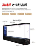 Super large floor-to-ceiling fish tank living room company hotel giant aquarium screen partition ultra-white glass53