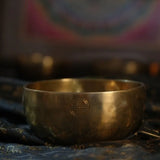 Tibetan Singing Bowl Big Nepal Handmade Sound Healing Instrument Full Moon Singing Bowl Yoga Meditation Massage Accessories