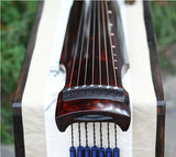 AOOKMIYA High Quality Yangzhou Guqin Zhongni Chaos Guqin Professional Performance Grade Chinese Zither AOOKMIYA.COM