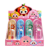 New Baby Three Year Old Automatic Pencil Set Cartoon Cute 0.5mm Activity Pencil Elementary School Learning Stationery Child Gift