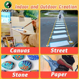 AOOKMIYA Marie's 1pc 100/300ml 3.38 oz/10.1 oz Sap Green Acrylic Paint,Acrylic Pigment for Wood,Rock,Painting Enthusiasts for Adults