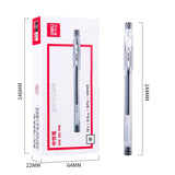 Deli 4/8pcs 0.3mm Black Ink Gel Pen Office Finance Signature Pen Student School Supplies Stationery High-quality Pen Signing Pen