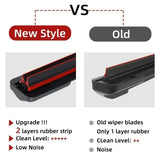Automobile parts Double Rubber Car Wipers for INFINITI FX35 FX37 FX45 FX50 Front Blade Brushes Cutter Automobiles Accessorie Windscreen Wiper