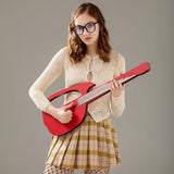 AOOKMIYA Automatic Intelligent Guitar Without String Portable Camping Beginner Profession Electric Guitar Easy Learn Musical Instruments AOOKMIYA.COM