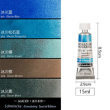 AOOKMIYA Schminck Original 15ML Watercolor Limited New Precipitation Layered Color Tubular Artist Grade Acuarelas Painting Art Supplies