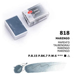 AOOKMIYA Full Pan White Nights Artists Solid Watercolor Paints 19 Colors Macaron/Candy Color for Painters Student Art Supplies