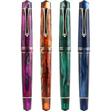 Majohn M800 Fountain Pen Resin Ink Pens With Golden Clip 0.5mm F Nib Business Office School Writing Supplies Stationery Gift Pen