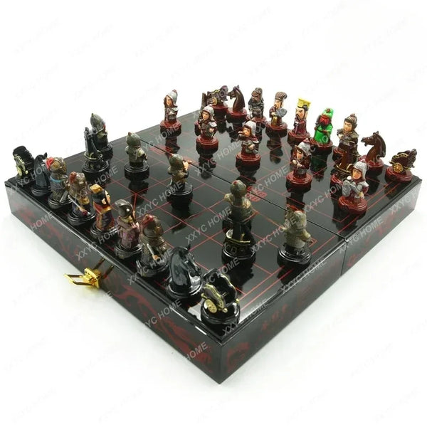 AOOKMIYA ART+ Creative Gifts DY Three Kingdoms three-dimensional character chess to send gifts with Chinese characteristics to foreigners, creative gifts