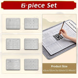 AOOKMIYA Reusable Chinese Calligraphy Practice Copybook No Ink,Water Writing Cloths Set, for Clear Water, Writing, for Aldults,Students