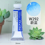 AOOKMIYA Japan Holbein Artist Transparent Watercolor Paint 15ml/0.5oz Tube Student/artist Professional Painting Art Supplies