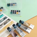 AOOKMIYA ROSA New 10 Color Artist Watercolor Pigments Precipitated Color Pack 0.5/1ML Master Watercolor Paint Student Painting Supplies