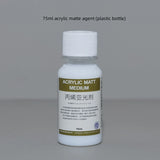 75ml Acrylic Pigment Blending Solution Glossy Oil Matte Oil Diluent Glazing Agent Propylene Drying Retarder Student Art Supplies