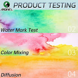 AOOKMIYA Marie's Watercolor Paint Set,24 Colors 5ml Tubes,Excellent Transparency and Vibrant Colors,for Adults,Hobbyists,Students