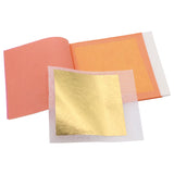 AOOKMIYA High Imitation 24K 98% Gold Leaf Sheets Transfer Gold Foil  for Decoration Arts Craft Paper Gilding Transfer Gold Foil Sheets
