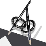 AOOKMIYA 2-pack Rubbing Pen Wooden Sponge Pen for Highlight Brightening Charcoal Pen Sketch Gray Surface Pen Student Sketch Art Supplies