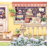 Watercolor Thread Draft  Flower Fragrance Full Path Series Xiongxiong Gathering Series Hand Drawn Color Book Watercolor Paper