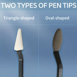 AOOKMIYA Marie's 16pcs Sketch Blending Smudging Tool with High Gloss Detail Sponge for Art Projects,Perfect for Students,Artists