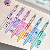 New Baby Three Year Old Automatic Pencil Set Cartoon Cute 0.5mm Activity Pencil Elementary School Learning Stationery Child Gift