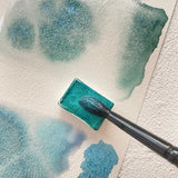 AOOKMIYA Russian White Night New Pearl Watercolor Paint 8-Color Full Block Set Shining Artist Solid Paint Beginner Drawing Art Supplies