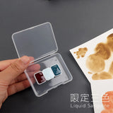 AOOKMIYA Schmincke Liquid Charcoal Pigment Subpackage 1ML/2ML Watercolor Pigment Liquid Blood Red Carmine Art Student Painting Supplies