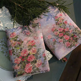 Rose Series Handbook Set  Office Portable Diary Small Notebook  Sketchbook for College Students Student Gift Stationery