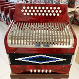 AOOKMIYA Diatonic Accordion 31 Key 12 Bass Accordion with Double Strap Musical Instrument for Beginners and Adults AOOKMIYA.COM