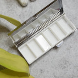 AOOKMIYA Watercolor Sub-packaging Box 6/12 Color Mini Portable Empty Palette Pigment Moisturizing Box Palette Painting Art Supplies