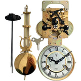 Old-Fashioned Mechanical Winding Floor Wall Table Full Copper Clock Movement Accessories 31 Days 15 Days