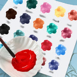 AOOKMIYA Marie's Chinese Painting Pigment 12/24/36 Colors 5ml/Tube,Watercolor Sumi Painting for Adults,Gift for Thanksgiving&Christmas