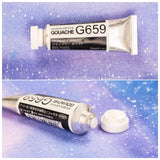 AOOKMIYA Japan Holbein Opaque White Pigment 15ML Original Tube Gouache Watercolor Dot High-gloss Pigment Nail Art Watercolor Art Supplies