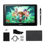 Bisofice 12HD-A H-IPS LCD Graphics Drawing Tablet Monitor 11.6 Inch Size 1366x768 Display 8192 Pressure Level Passive Technology