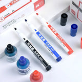 Black Ink for Whiteboard Markers Erasable Large Capacity Refill 12ml Red Blue Water-based Students Color pen and ink stationery