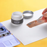 AOOKMIYA 50ML/bottle Watercolor White Ink High-gloss Ink White Painting Starry Sky Waves Snowflakes Cloud Comics Art Supplies