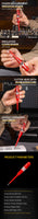 Electrical Tester Pen Voltage Indicator Test Pencil Tester Screwdriver  250V Pen Tip Non-Contact Insulated Electrician Test Pen