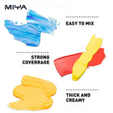 HIMI Gouache Paint Set 24 Colors x 30ml Unique Jelly Cup Design Perfect for Beginners Students Artists Paint on Canvas Paper