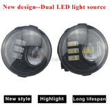 Automobile parts 2pcs Fog Lights Headlight For Nissan Qashqai J11 J11_ Closed Off-Road Vehicle 2013- Clear Lens Front Bumper Car LED Fog Lamp