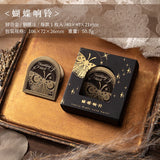 AOOKMIYA Watercolor Book Retro Metal Clip Travel Hand Ledger Fixed Clip Travel Portable Watercolor Box Clip Stationery Art Supplies