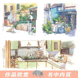 AOOKMIYA Meet Echo's Pen Light Color Watercolor Illustration Technique Book By Echolee Zero Basic Watercolor Tutorial BookLivros