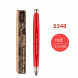 All Metal 5.6mm Thick Movable Pencil  Magic Rainbow Pen Engineering Pen Drawing Pen Student Supplies   Mechanical Pencil