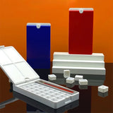 AOOKMIYA Portable Travel Watercolor Box Flip Rotating Palette Multifunctional Paint Pallet Students Going Out Painting Art Supplies